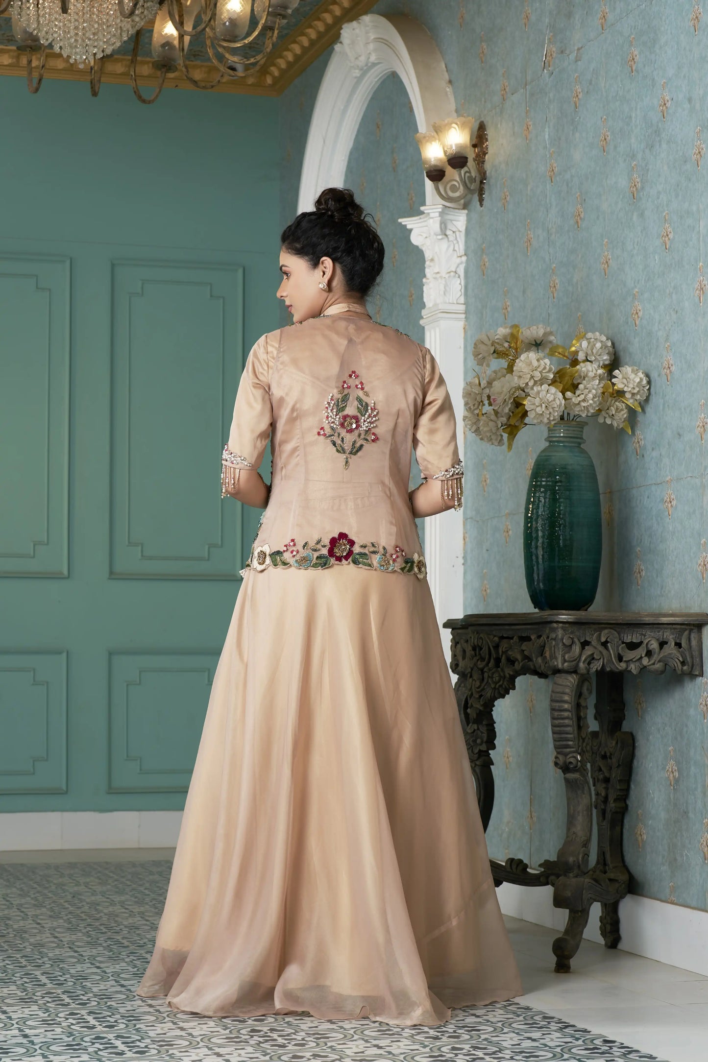 Rose Gold Lehenga