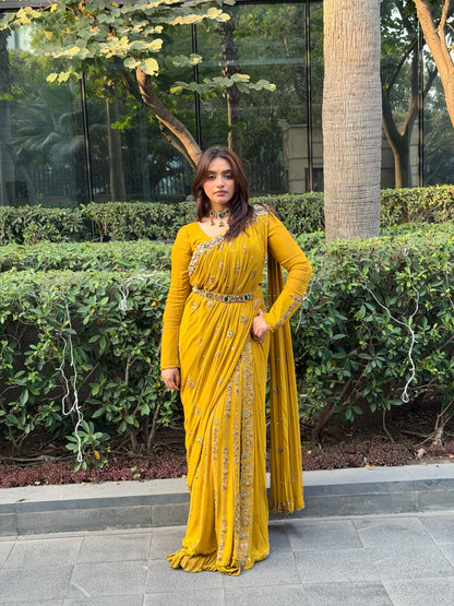 Emerald Empress Saree