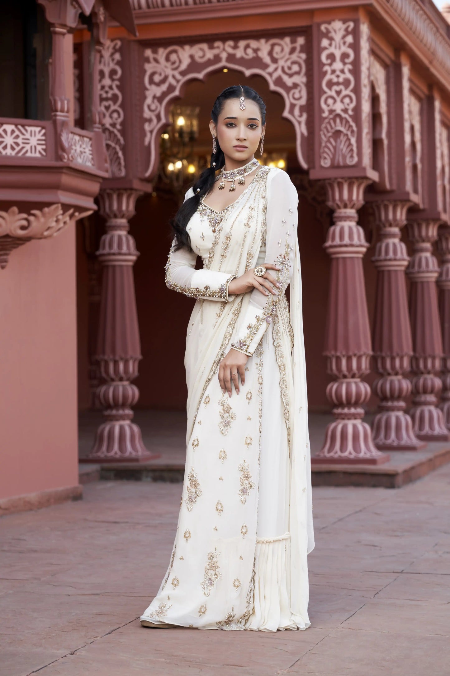 Flower Flap Saree