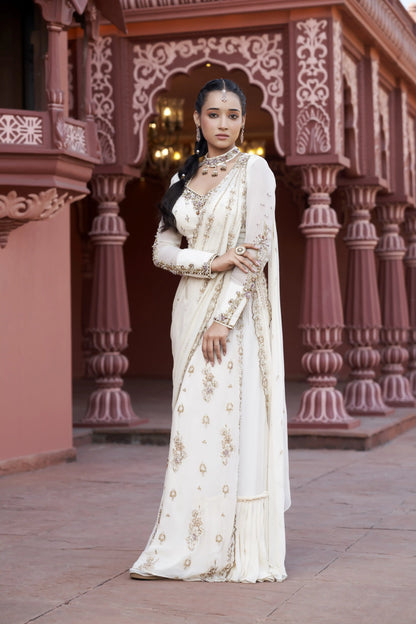 Flower Flap Saree