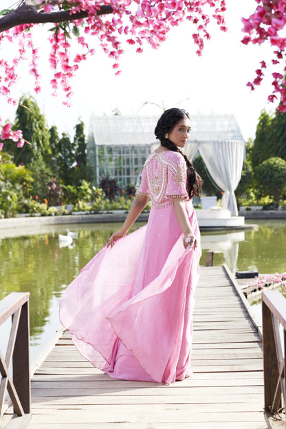 Glitter Dhoti Skirt