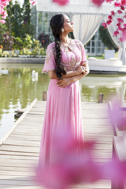 Glitter Dhoti Skirt