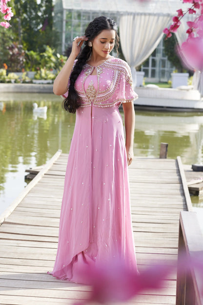 Glitter Dhoti Skirt