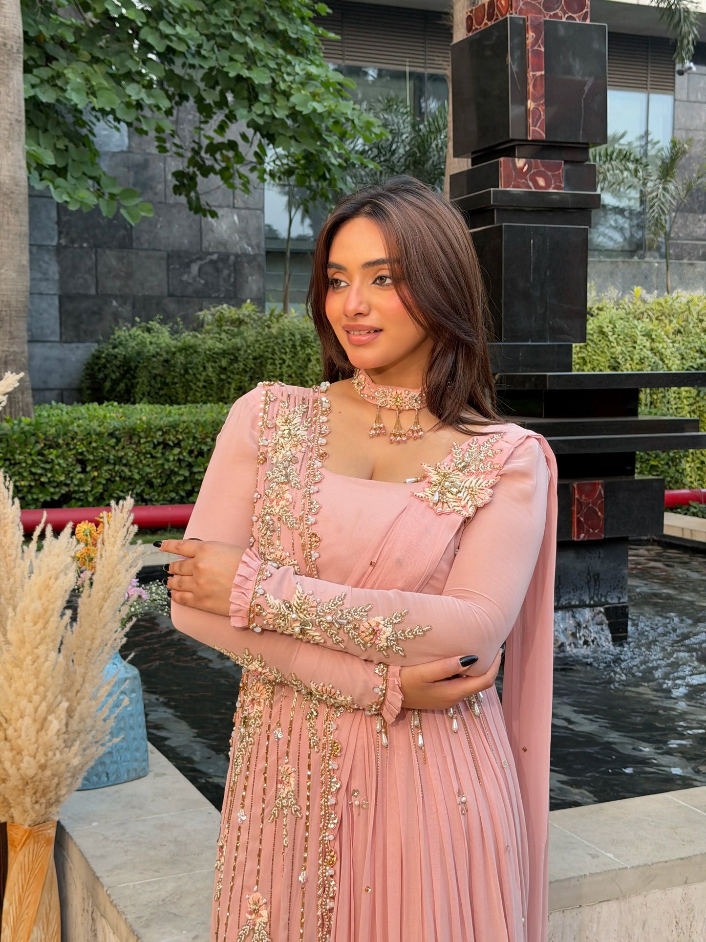 New Lotus Saree
