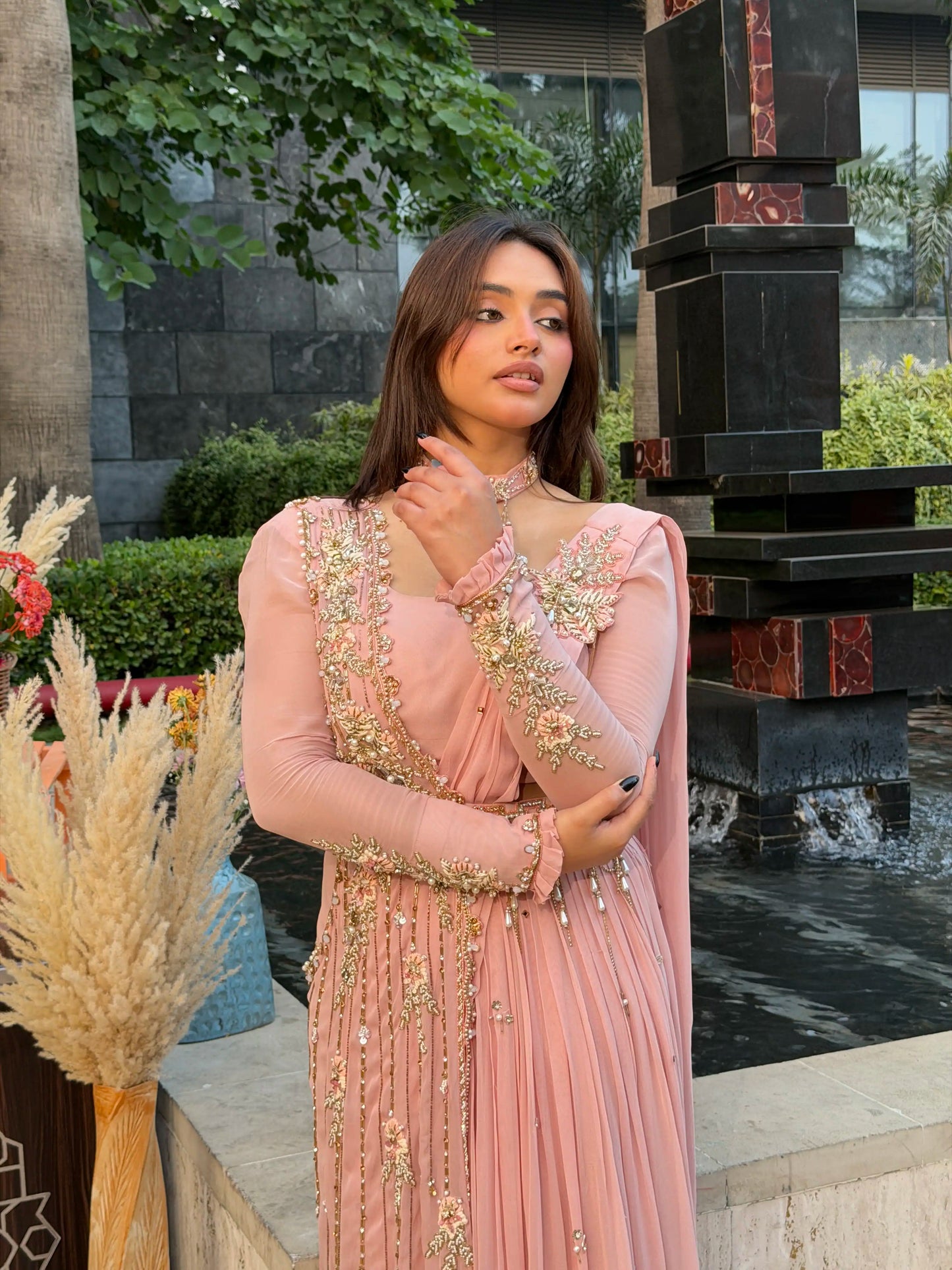 New Lotus Saree
