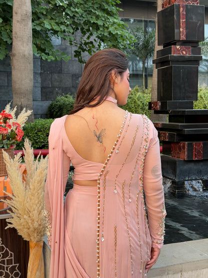 New Lotus Saree