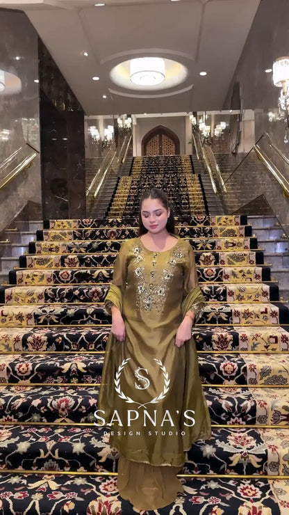 Organza Kurta