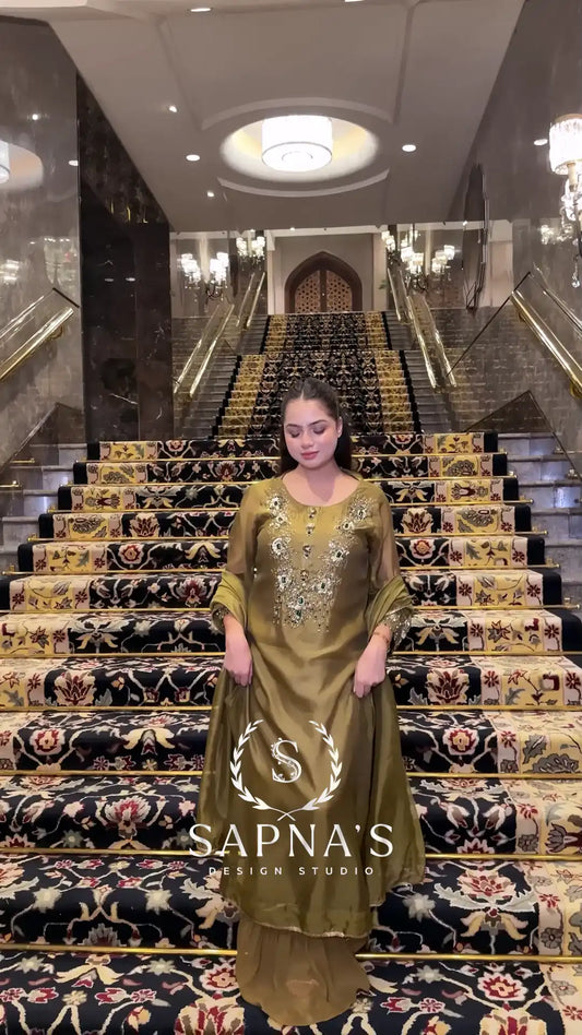 Organza Kurta