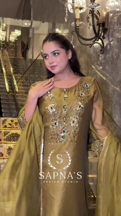 Organza Kurta