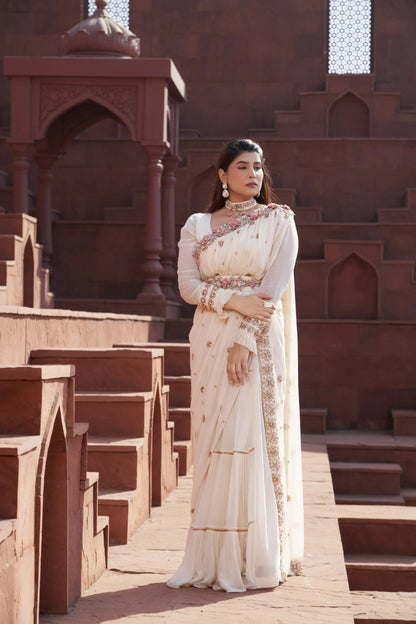Pink Empress Saree