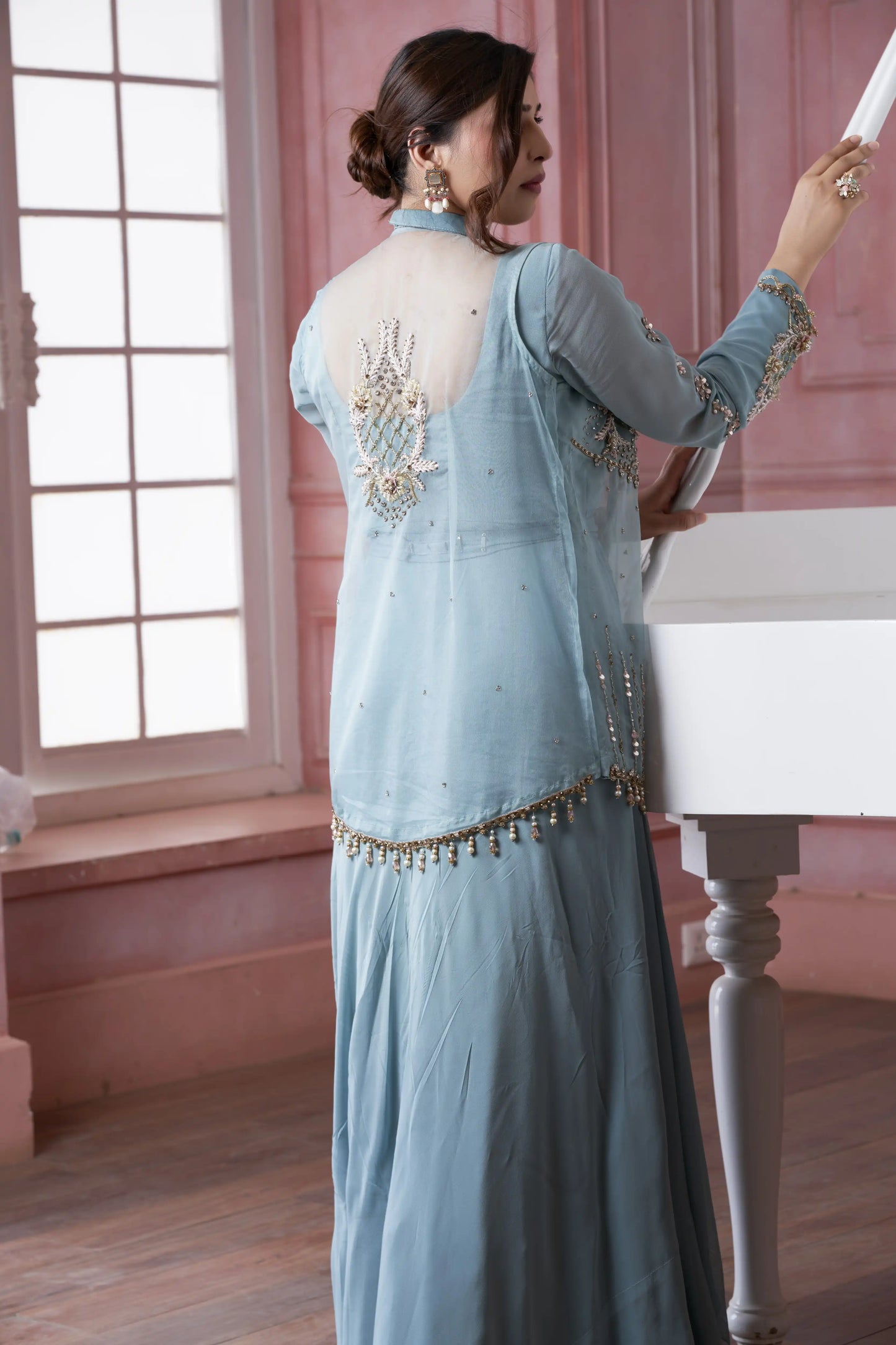 Pink Empress Saree