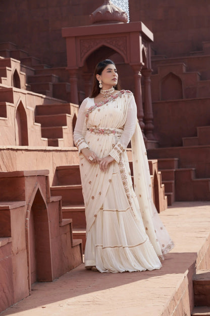 Pink Empress Saree