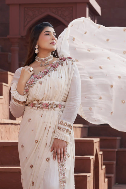 Pink Empress Saree