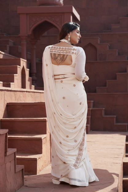 Pink Empress Saree