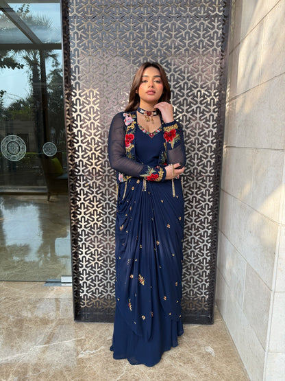 Rose Tassels Gown