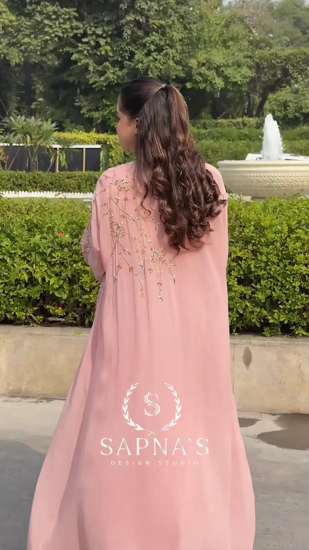 V Jacket Gown