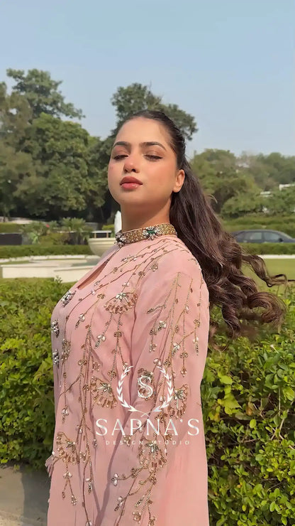 V Jacket Gown