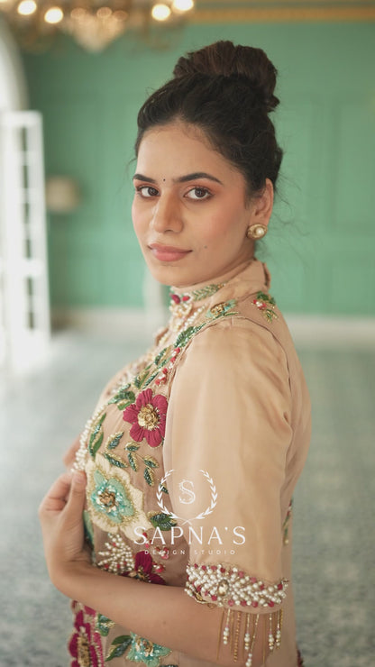 Rose Gold Lehenga