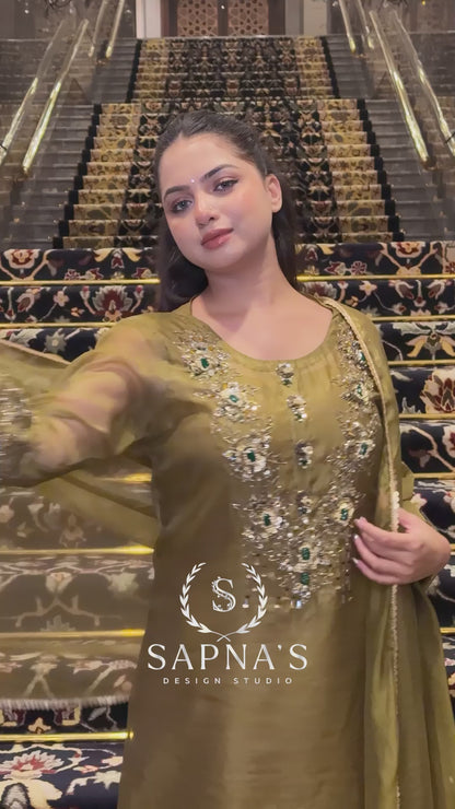 Organza Kurta