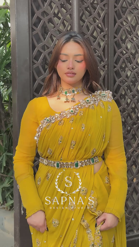 Emerald Empress Saree